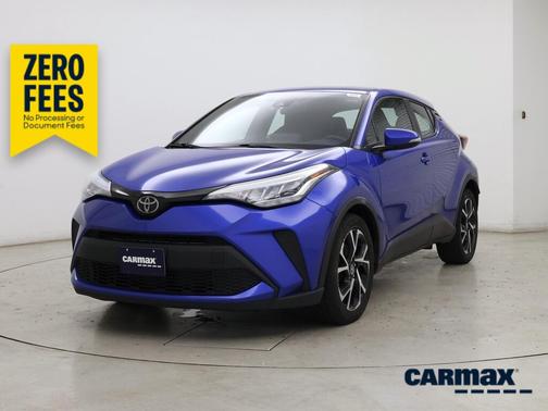 Blue 2022 Toyota C-HR XLE