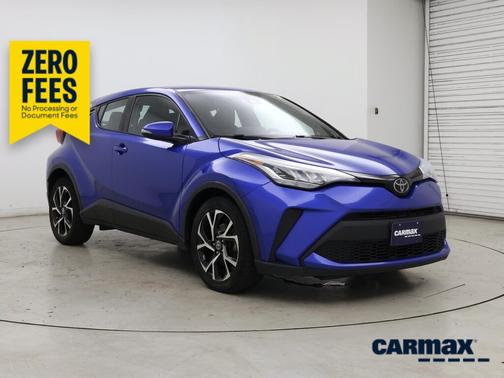 Blue 2022 Toyota C-HR XLE