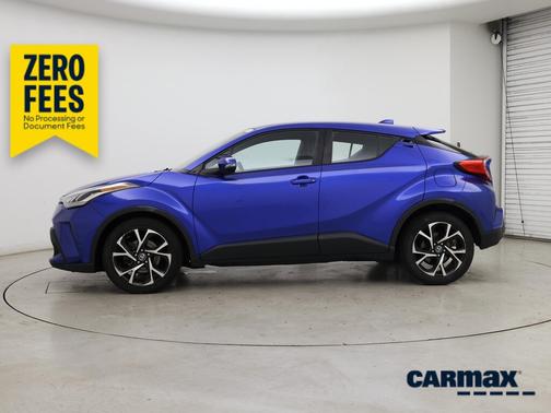 Blue 2022 Toyota C-HR XLE