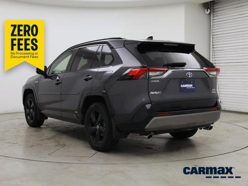 Gray 2020 Toyota RAV4 Hybrid XSE
