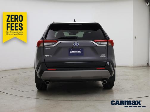 Gray 2020 Toyota RAV4 Hybrid XSE