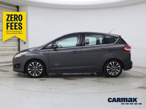 Gray 2017 Ford C-Max Energi Titanium Energi
