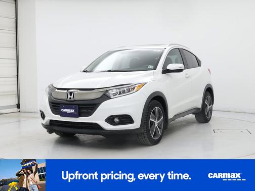 White 2021 Honda HR-V EX