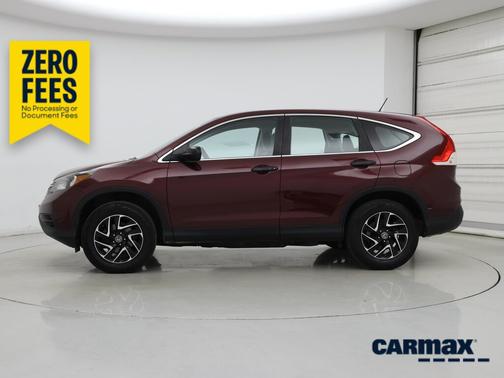 Red 2014 Honda CR-V LX