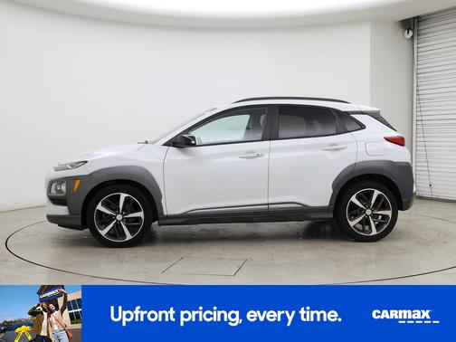 White 2019 Hyundai KONA Limited