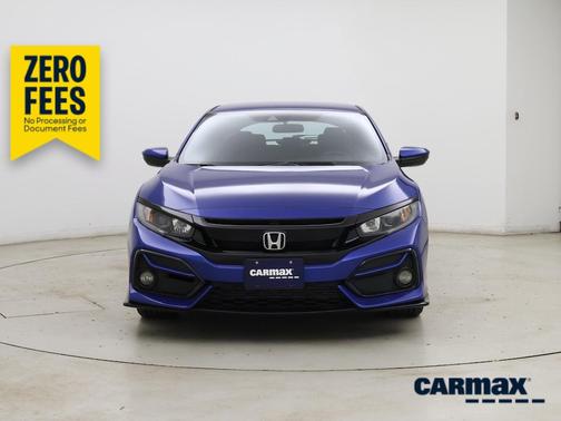 Blue 2020 Honda Civic Sport