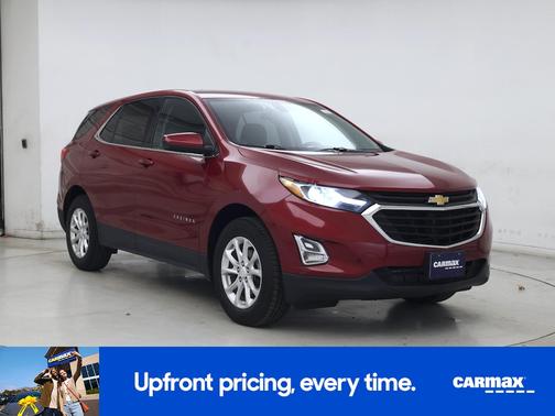 Red 2018 Chevrolet Equinox LT