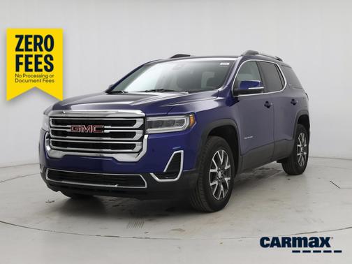 Blue 2023 GMC Acadia SLE