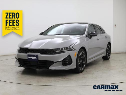 Gray 2022 Kia K5 GT-Line