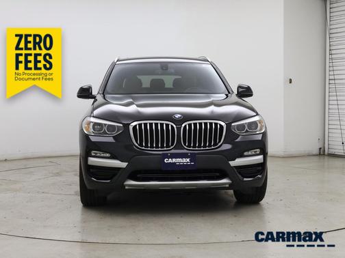 Black 2018 BMW X3 XDrive30i
