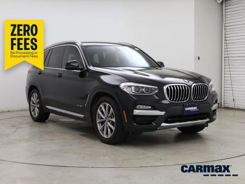 Black 2018 BMW X3 XDrive30i