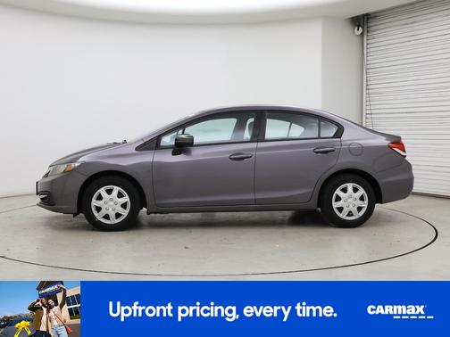 Gray 2014 Honda Civic LX