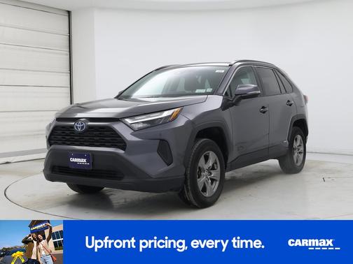 Gray 2023 Toyota RAV4 Hybrid XLE