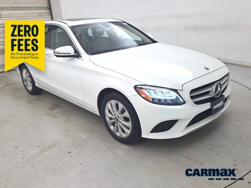 White 2019 Mercedes-Benz C-Class