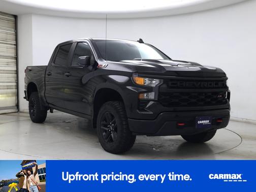Black 2022 Chevrolet Silverado 1500 Custom Trail Boss