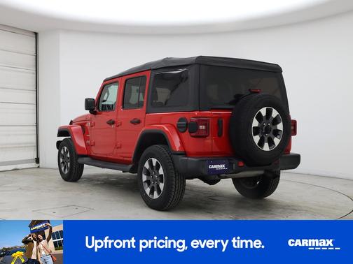 Red 2021 Jeep Wrangler Unlimited Sahara Altitude