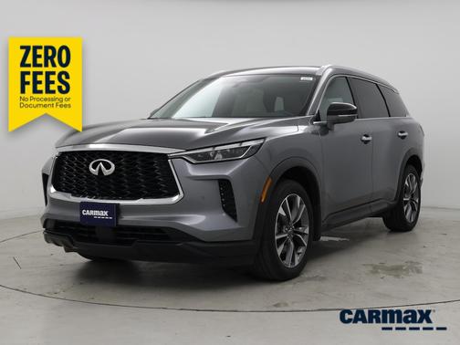 Gray 2024 INFINITI QX60 Luxe