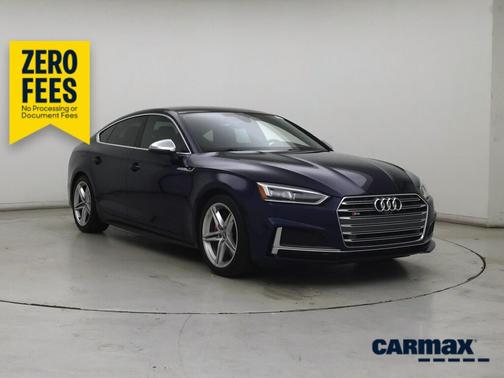 Blue 2018 Audi S5 Prestige