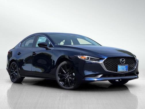 Deep Crystal Blue Mica 2026 Mazda Mazda3 FWD w/Select Package