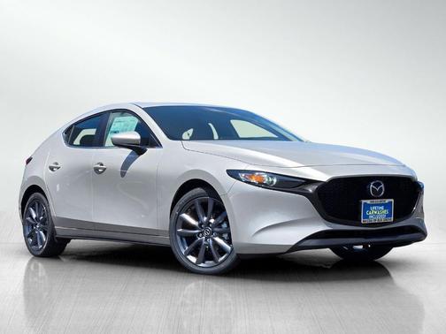 Platinum Quartz Metallic 2026 Mazda Mazda3 FWD w/Preferred Package