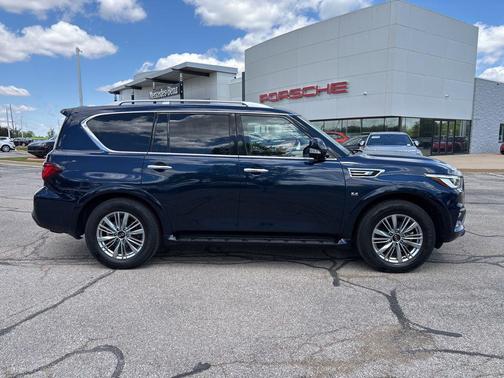 Hermosa Blue 2019 INFINITI QX80 Luxe