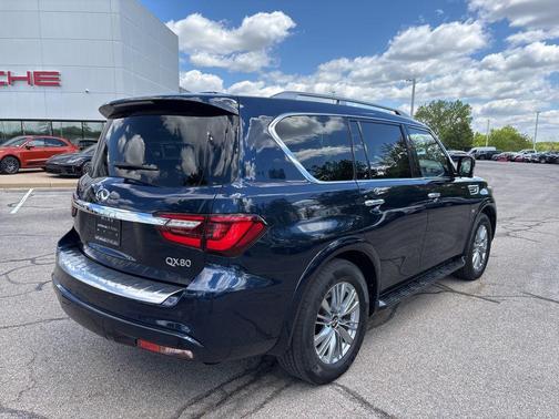 Hermosa Blue 2019 INFINITI QX80 Luxe