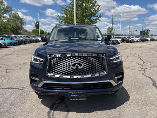 Hermosa Blue 2019 INFINITI QX80 Luxe
