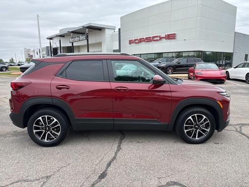 Crimson Metallic 2025 Chevrolet Trailblazer LT