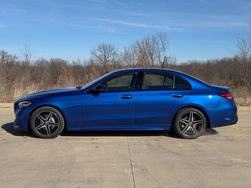 Blue 2026 Mercedes-Benz C-Class C 300 4MATIC