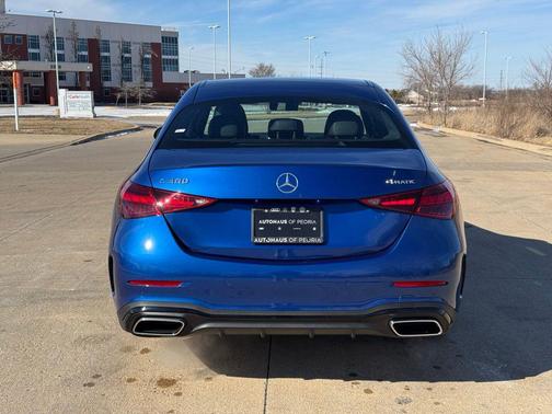Blue 2026 Mercedes-Benz C-Class C 300 4MATIC