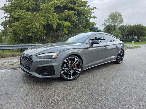 Chronos Gray Metallic 2024 Audi S5 Premium Plus TFSI quattro Tiptronic