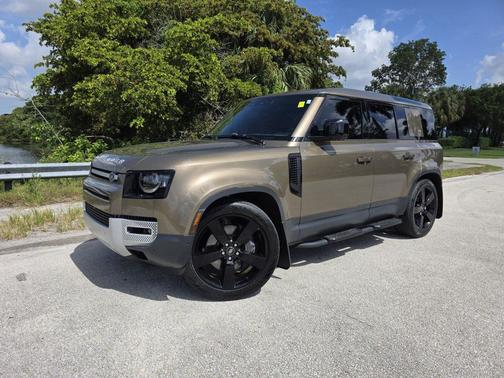 Brown 2024 Land Rover Defender 110 P500 SE