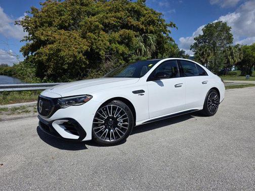 White 2026 Mercedes-Benz AMG E 53 E 4MATIC+