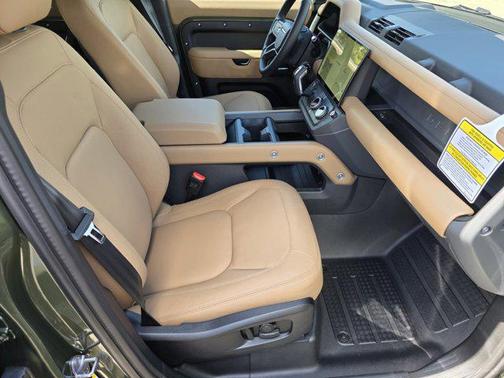 Woolstone Green Metallic 2026 Land Rover Defender P500 X-Dynamic SE