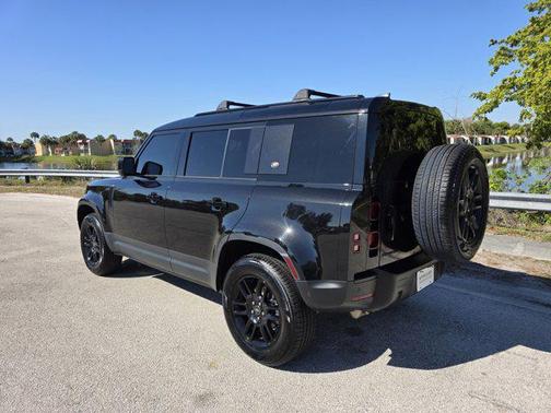 Santorini Black Metallic 2023 Land Rover Defender 110 Standard