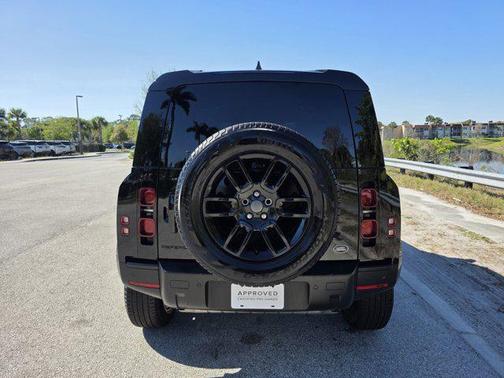 Santorini Black Metallic 2023 Land Rover Defender 110 Standard