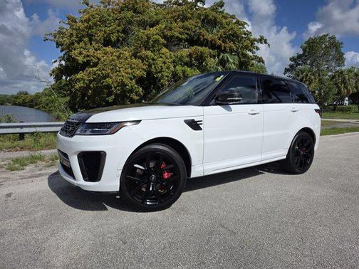 Fuji White 2022 Land Rover Range Rover Sport SVR
