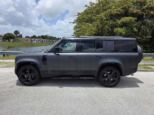 Carpathian Grey Prem Met 2026 Land Rover Defender V8