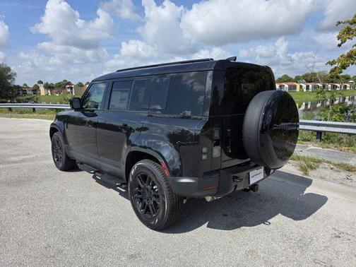 Santorini Black Metallic 2026 Land Rover Defender P300 S