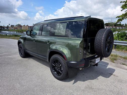 Woolstone Green Metallic 2026 Land Rover Defender P300 S