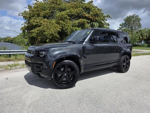 Black 2023 Land Rover Defender 110 V8