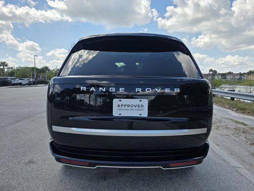 Santorini Black Metallic 2025 Land Rover Range Rover P550e Autobiography