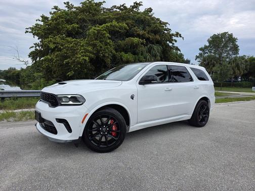 White Knuckle Clearcoat 2024 Dodge Durango SRT Hellcat Plus AWD