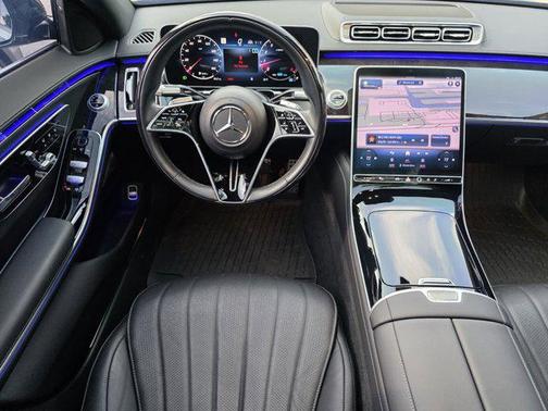 Black 2022 Mercedes-Benz S-Class 4MATIC
