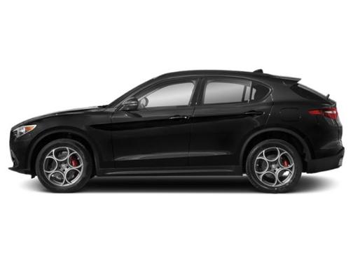 Vulcano Black Metallic 2019 Alfa Romeo Stelvio Ti Sport
