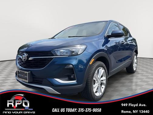Deep Azure Metallic 2021 Buick Encore GX Preferred