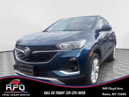 Deep Azure Metallic 2021 Buick Encore GX Preferred
