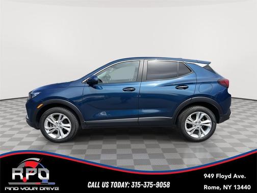 Deep Azure Metallic 2021 Buick Encore GX Preferred