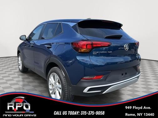 Deep Azure Metallic 2021 Buick Encore GX Preferred