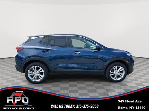 Deep Azure Metallic 2021 Buick Encore GX Preferred